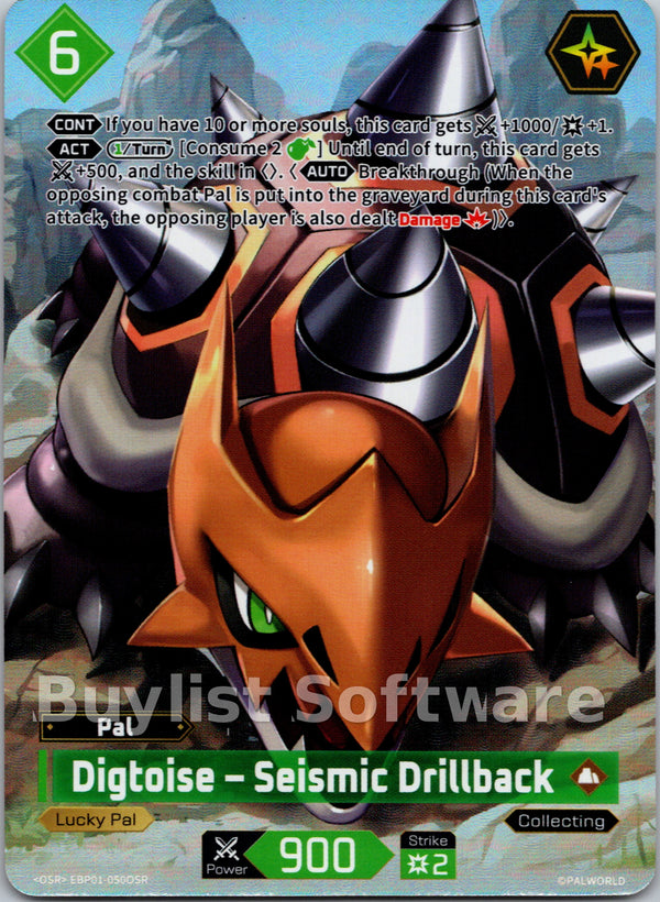 Digtoise – Seismic Drillback