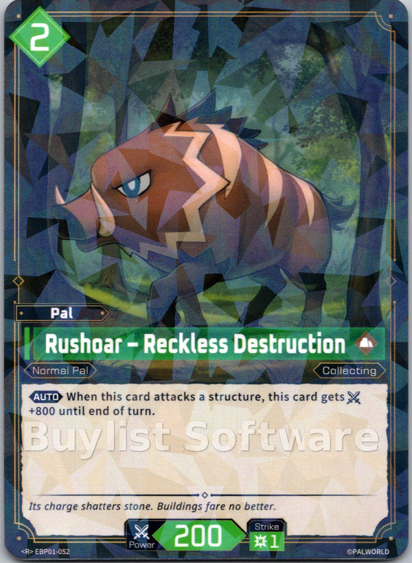 Rushoar – Reckless Destruction