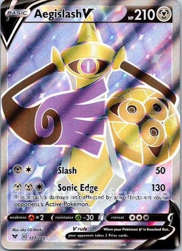 Aegislash V [177/185] [Vivid Voltage] Holofoil
