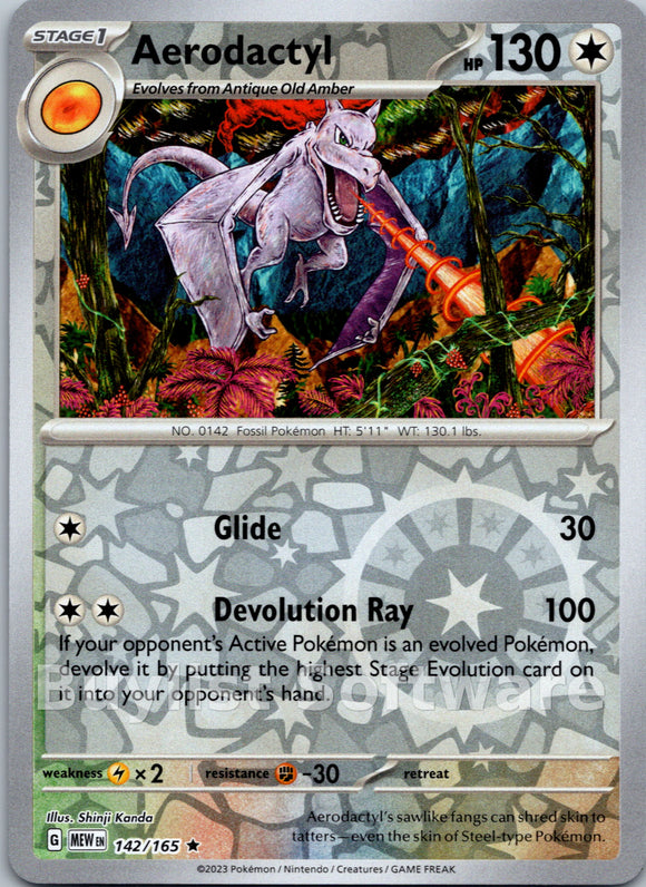 Aerodactyl [142/165] [Scarlet & Violet 151] Reverse Holofoil