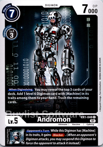 Andromon [EX1-048 C] [Classic Collection]