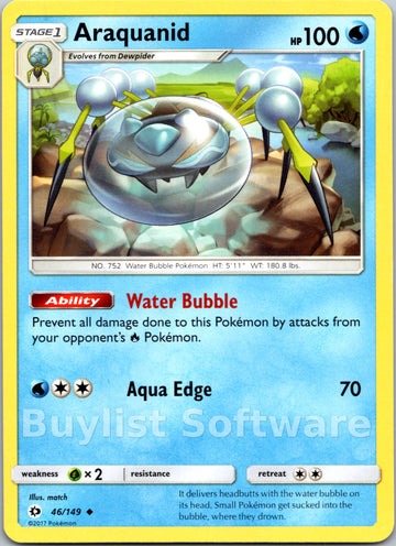 Araquanid [46/149] [Sun & Moon Base Set]