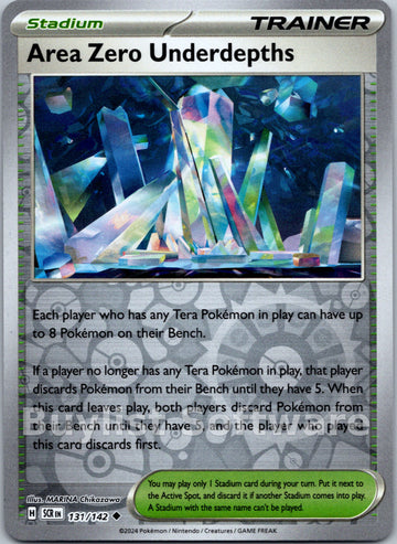 Area Zero Underdepths [131/142] [Stellar Crown] Reverse Holofoil