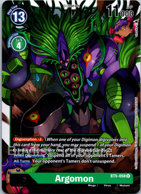 Argomon [BT5-058] [Battle of Omni]