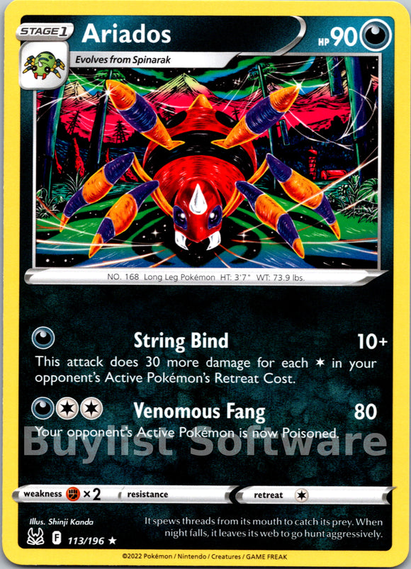 Ariados [113/196] [Lost Origin]