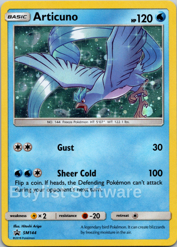 Articuno [SM144] [Sun & Moon Promos] Holofoil