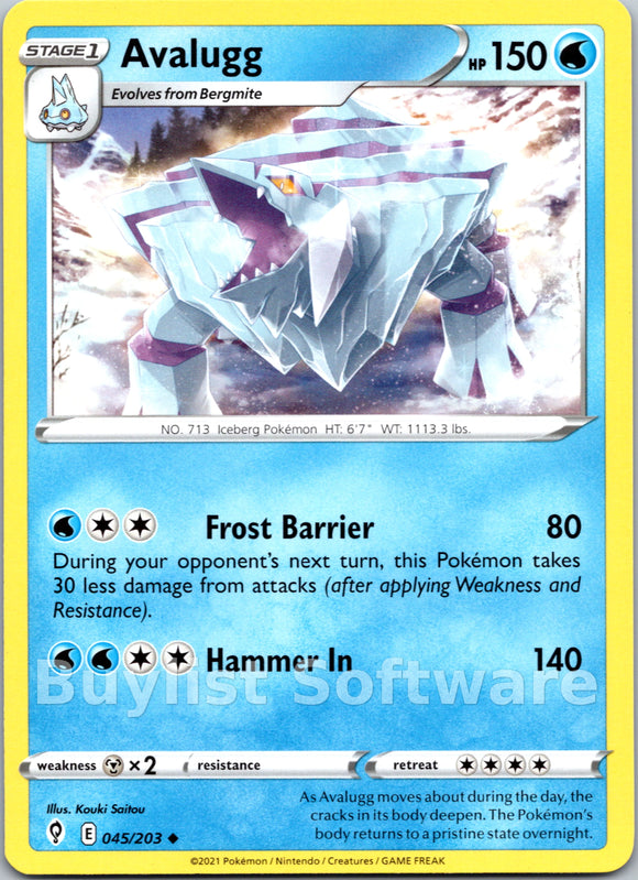 Avalugg [045/203] [Evolving Skies]