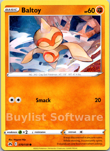 Baltoy [070/159] [Crown Zenith]