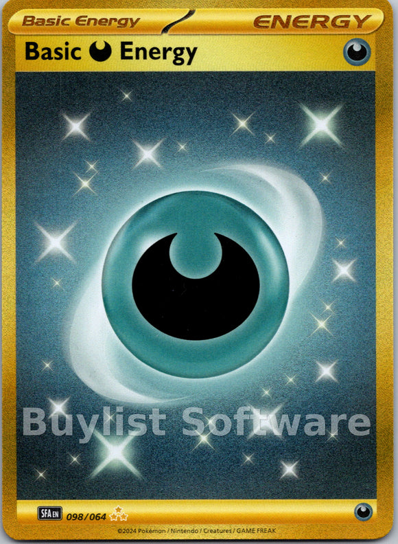 Basic Darkness Energy [098/064] [Shrouded Fable] Holofoil