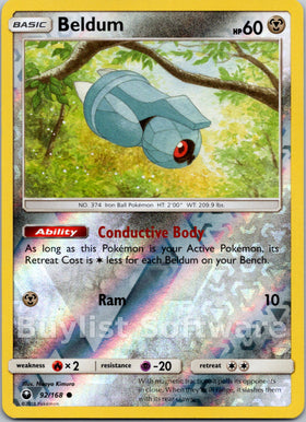 Beldum (92) [92/168] [Celestial Storm] Reverse Holofoil