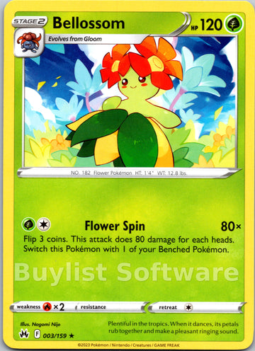 Bellossom [003/159] [Crown Zenith]