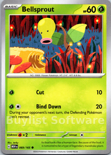 Bellsprout [069/165] [Scarlet & Violet 151]