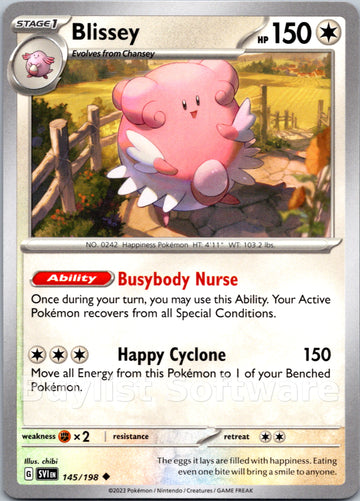 Blissey [145/198] [Scarlet & Violet Base Set]