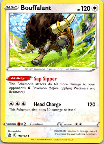 Bouffalant [118/163] [Battle Styles]