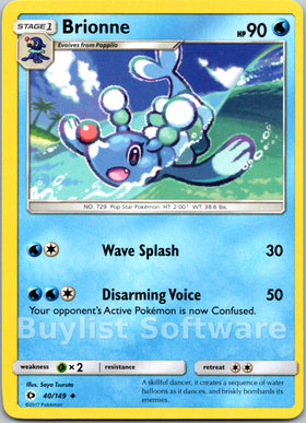 Brionne [40/149] [Sun & Moon Base Set]