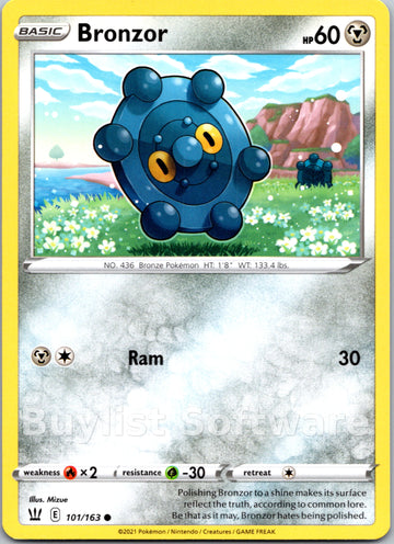 Bronzor [101/163] [Battle Styles]