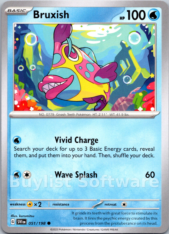 Bruxish [051/198] [Scarlet & Violet Base Set]