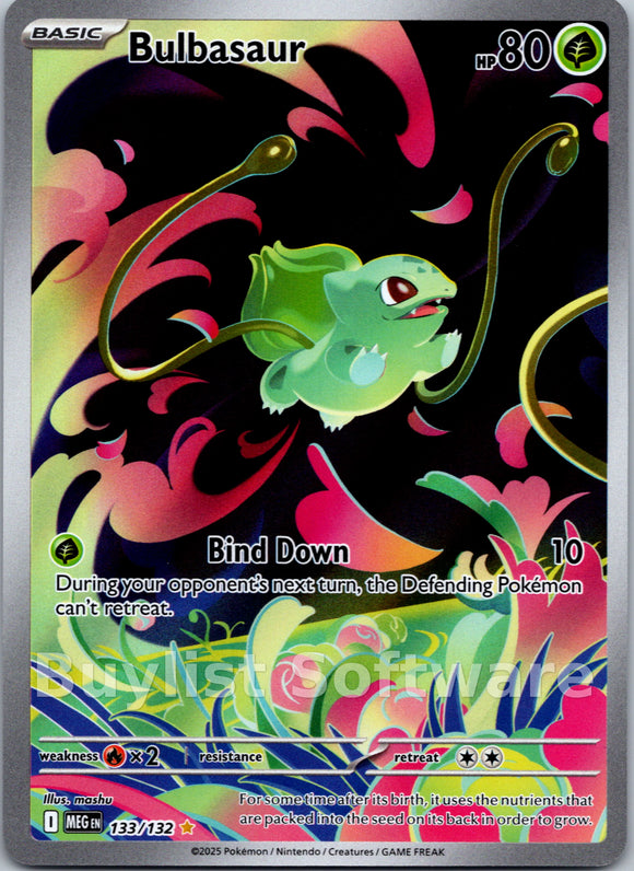 Bulbasaur [133/132] [Mega Evolution] Holofoil