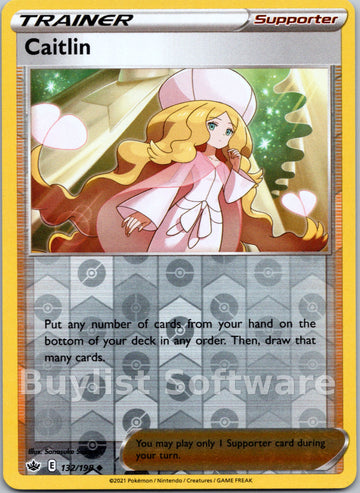 Caitlin [132/198] [Chilling Reign] Reverse Holofoil