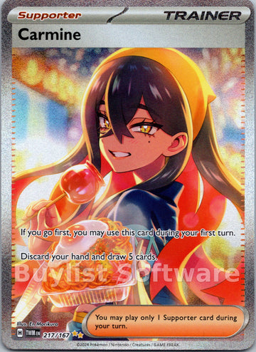 Carmine [217/167] [Twilight Masquerade] Holofoil