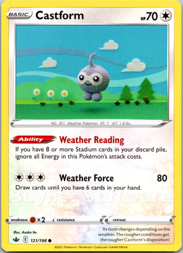 Castform [121/198] [Chilling Reign]