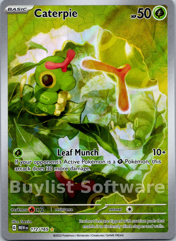 Caterpie [172/165] [Scarlet & Violet 151] Holofoil
