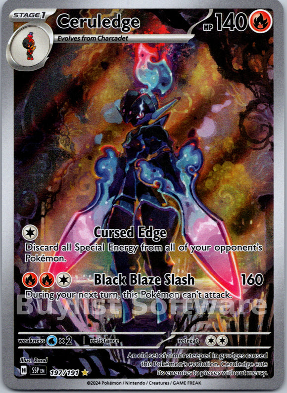 Ceruledge [197/191] [Surging Sparks] Holofoil