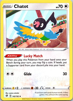Chatot [142/192] [Rebel Clash]