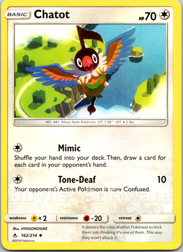 Chatot [162/214] [Unbroken Bonds]