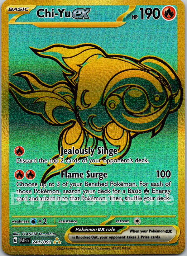 Chi-Yu ex [241/091] [Paldean Fates] Holofoil