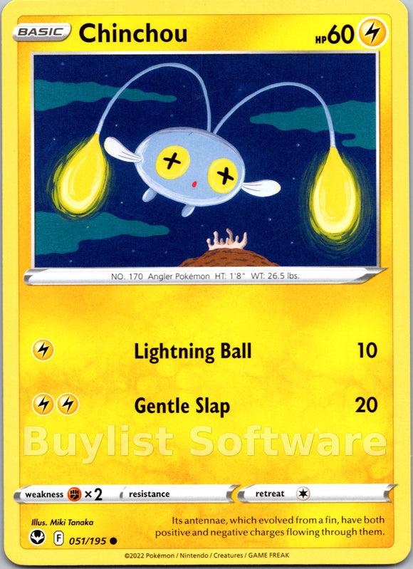 Chinchou [051/195] [Silver Tempest]