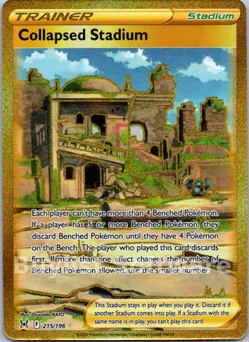 Collapsed Stadium [215/196] [Lost Origin] Holofoil