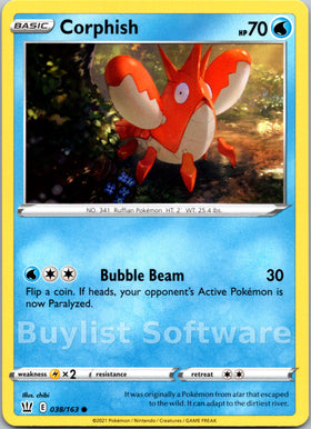 Corphish [038/163] [Battle Styles]