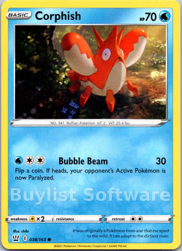 Corphish [038/163] [Battle Styles]