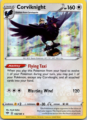 Corviknight [156/189] [Darkness Ablaze] Holofoil