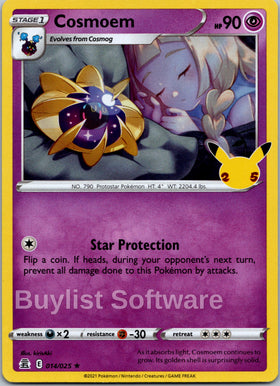 Cosmoem [014/025] [Celebrations] Holofoil