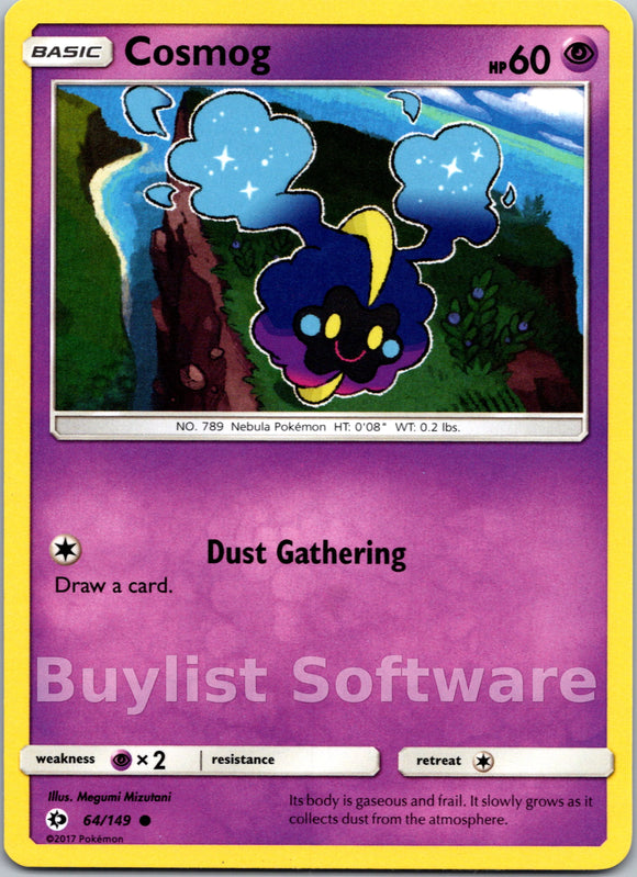 Cosmog (Toys R Us Promo) [064/149] [Sun & Moon Base Set] Holofoil