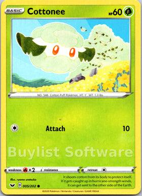 Cottonee [005/202] [Sword & Shield Base Set]