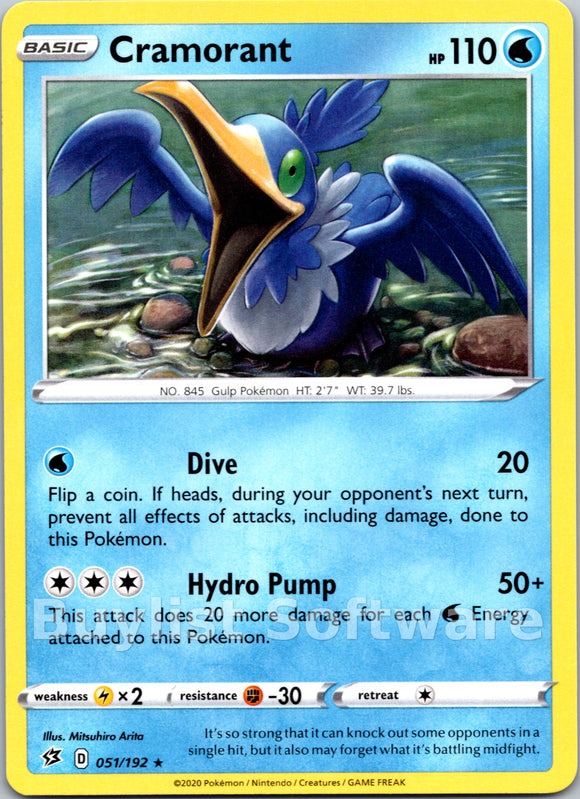 Cramorant [051/192] [Rebel Clash]