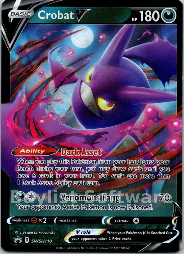 Crobat V [SWSH110] [Sword & Shield Promo Cards] Holofoil