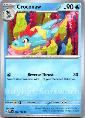 Croconaw [040/162] [Temporal Forces]