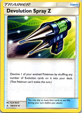 Devolution Spray Z [166/214] [Unbroken Bonds]