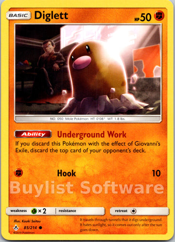 Diglett [85/214] [Unbroken Bonds]