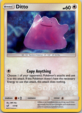 Ditto [17/18] [Detective Pikachu] Holofoil