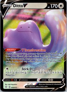 Ditto V [050/072] [Shining Fates] Holofoil