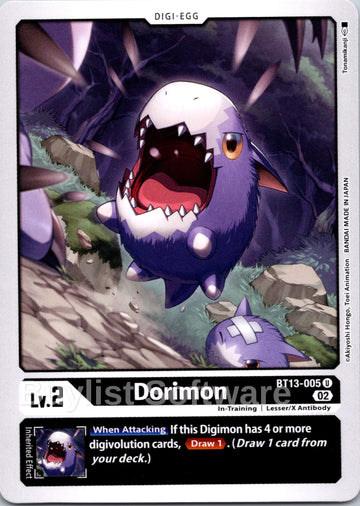 Dorimon [BT13-005] [Versus Royal Knights]