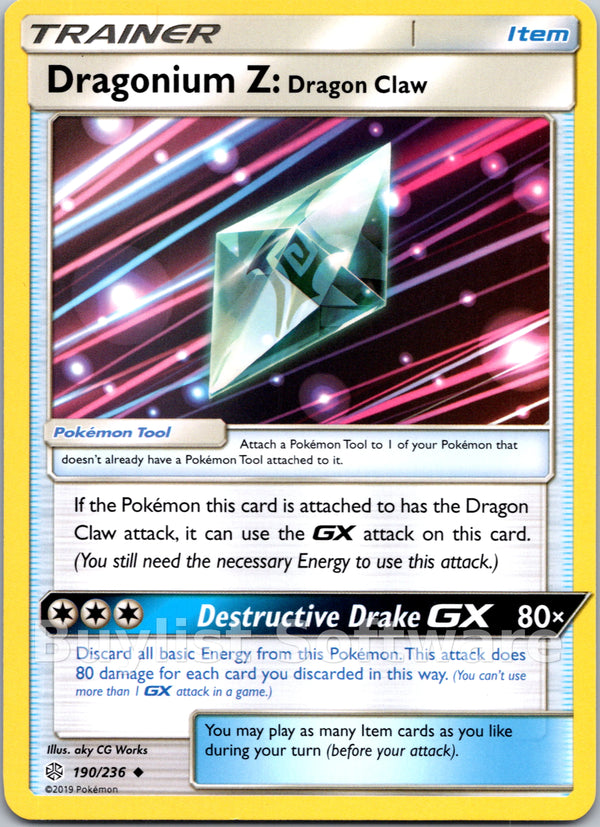 Dragonium Z: Dragon Claw [190/236] [Cosmic Eclipse]
