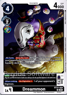 Dreammon [BT22-058] [Cyber Eden]