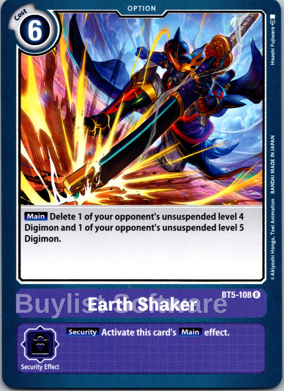 Earth Shaker [BT5-108] [Battle of Omni]