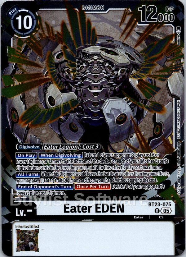 Eater EDEN [BT23-075] [Hackers' Slumber] Foil